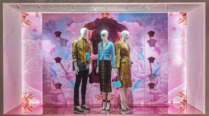 Vitrine da Versace, Macao, 2021- InsideRetail